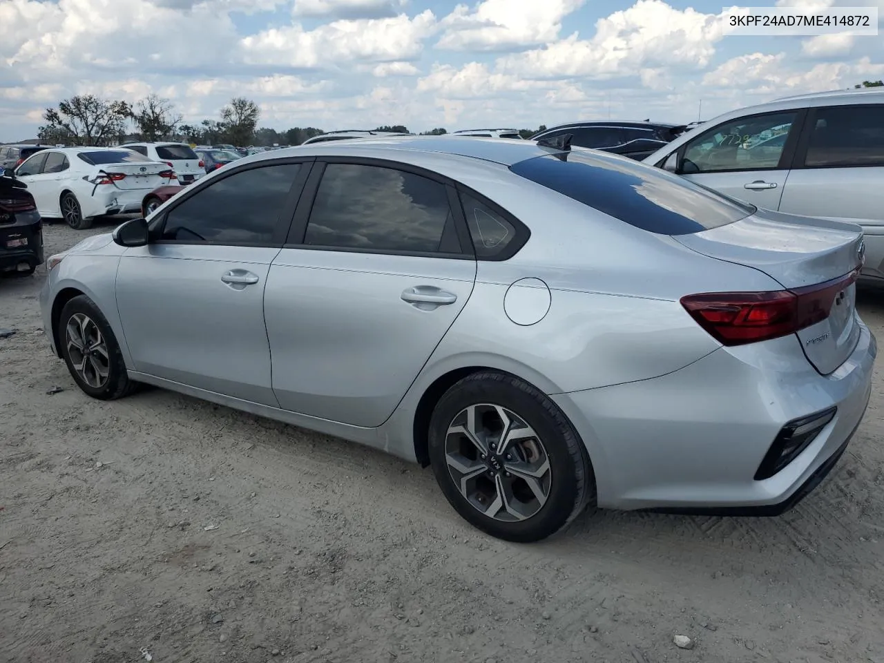 2021 Kia Forte Fe VIN: 3KPF24AD7ME414872 Lot: 72615274