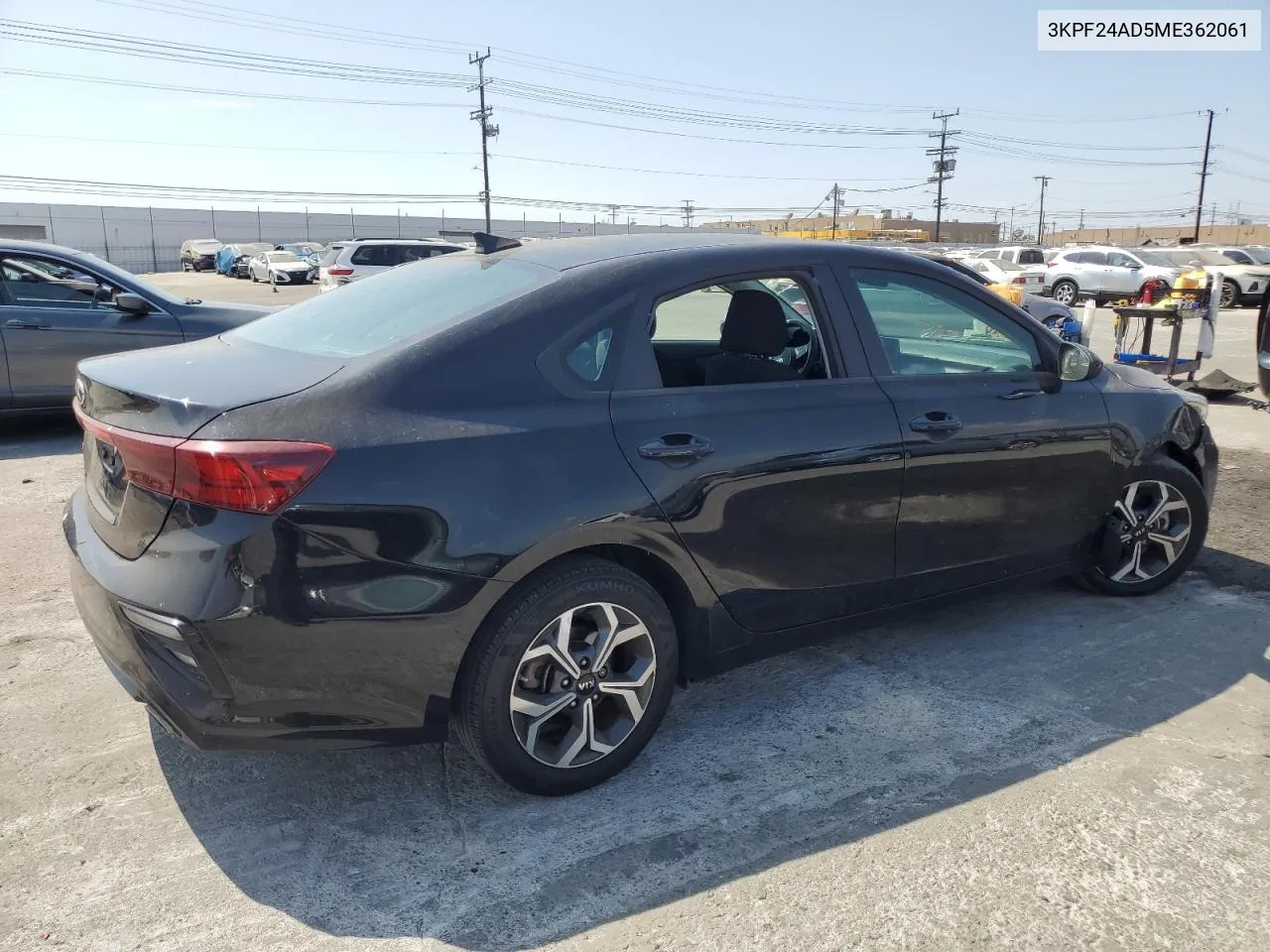 2021 Kia Forte Fe VIN: 3KPF24AD5ME362061 Lot: 72737814