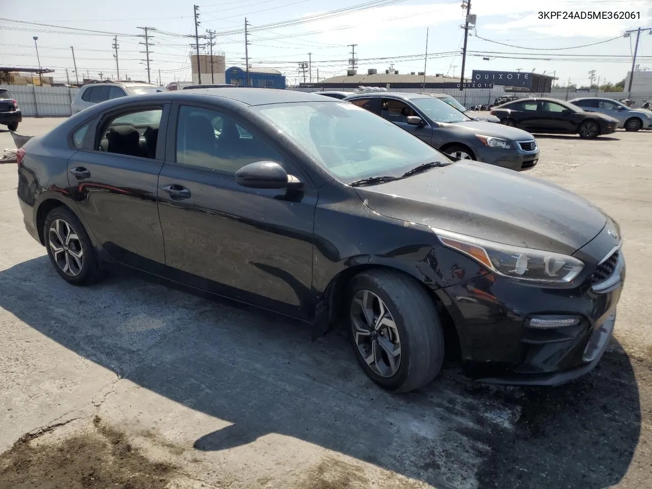 2021 Kia Forte Fe VIN: 3KPF24AD5ME362061 Lot: 72737814