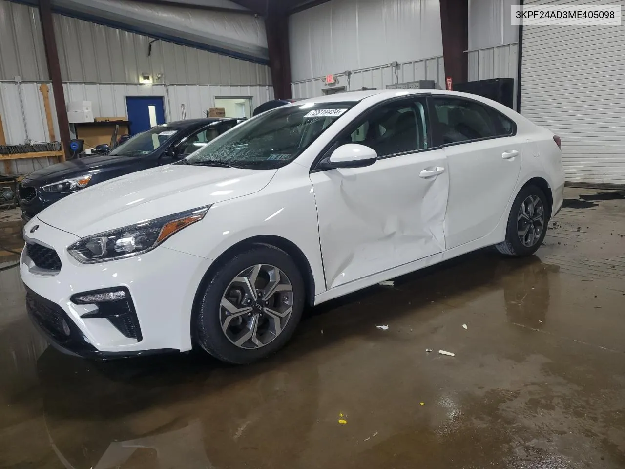 2021 Kia Forte Fe VIN: 3KPF24AD3ME405098 Lot: 72819424