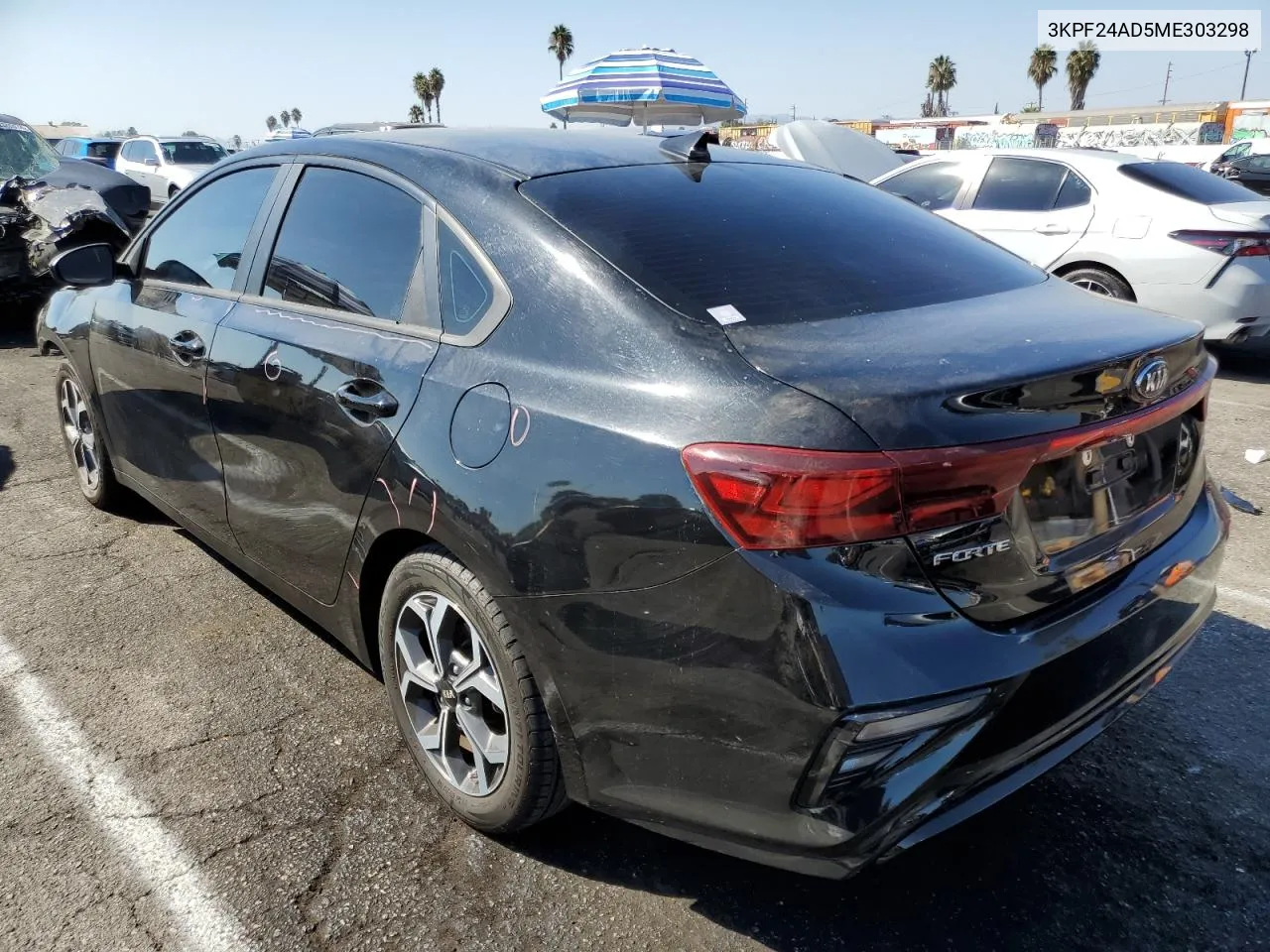 2021 Kia Forte Fe VIN: 3KPF24AD5ME303298 Lot: 72820094