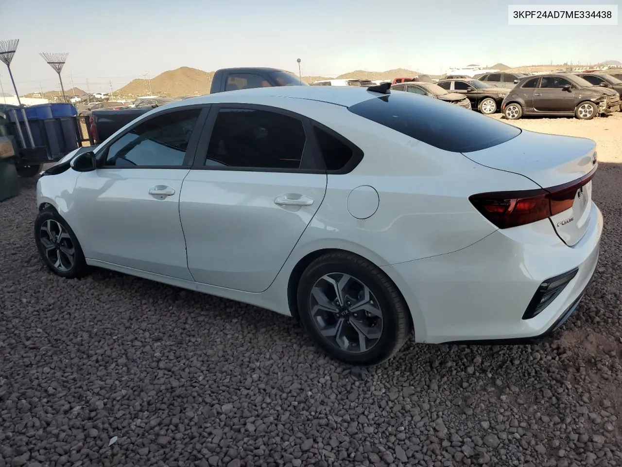 2021 Kia Forte Fe VIN: 3KPF24AD7ME334438 Lot: 72839874