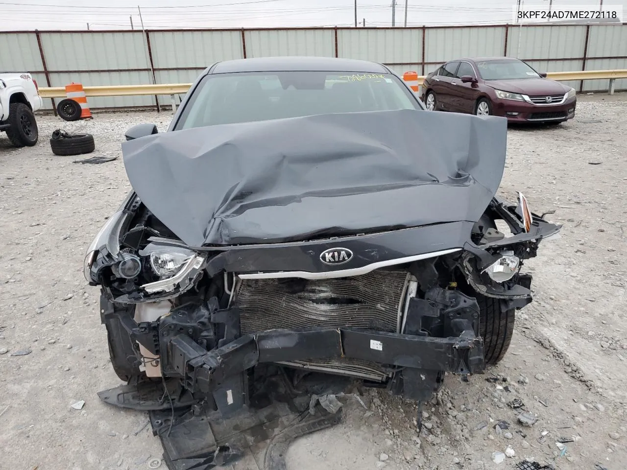 2021 Kia Forte Fe VIN: 3KPF24AD7ME272118 Lot: 72860434