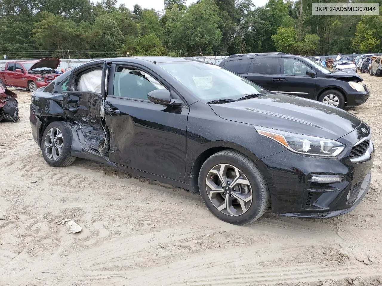 2021 Kia Forte Fe VIN: 3KPF24AD5ME307044 Lot: 72882314