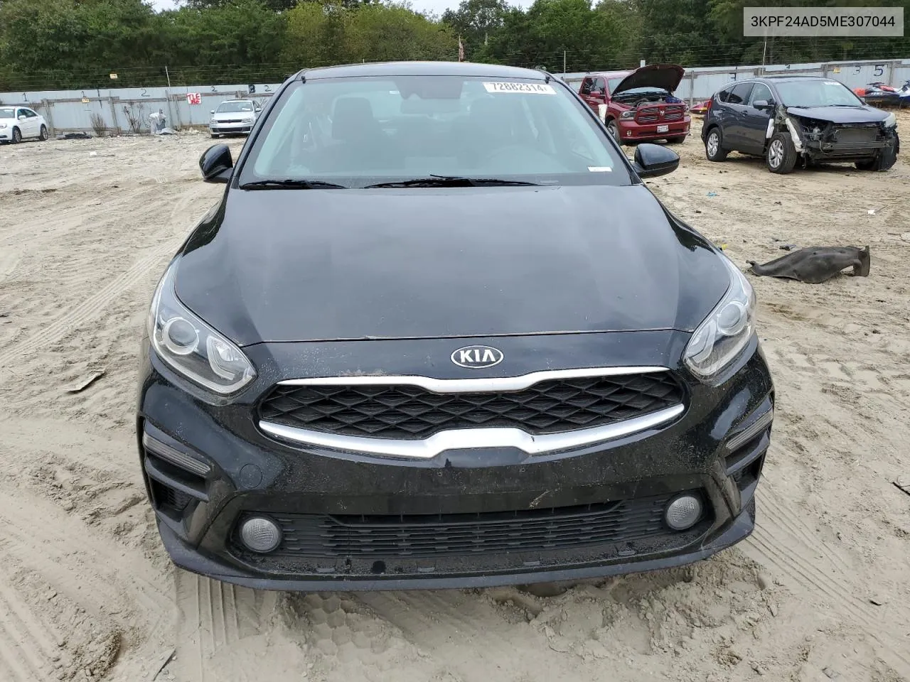 2021 Kia Forte Fe VIN: 3KPF24AD5ME307044 Lot: 72882314