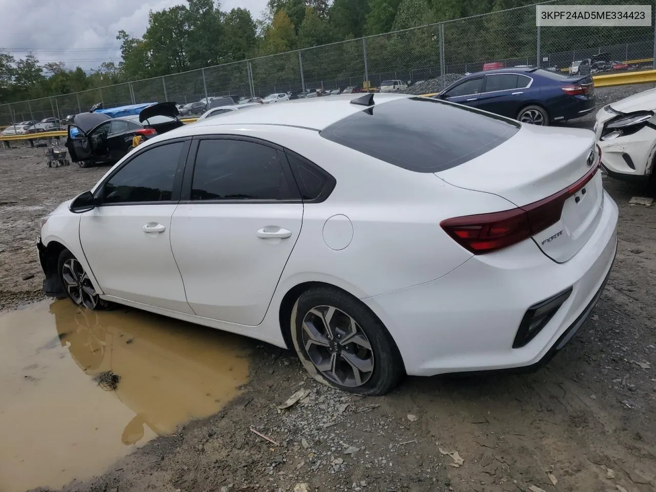 2021 Kia Forte Fe VIN: 3KPF24AD5ME334423 Lot: 73025654