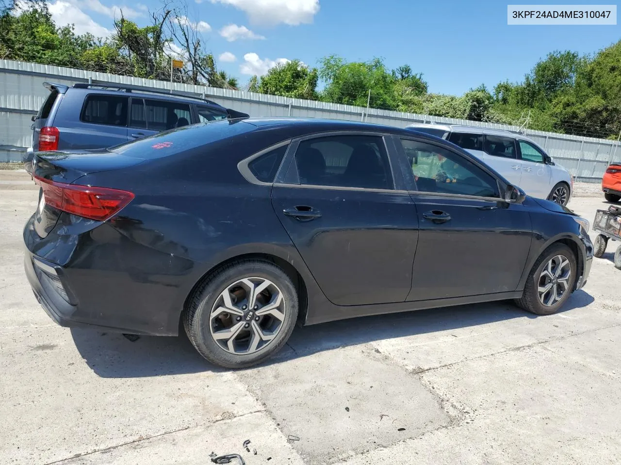 2021 Kia Forte Fe VIN: 3KPF24AD4ME310047 Lot: 73027014