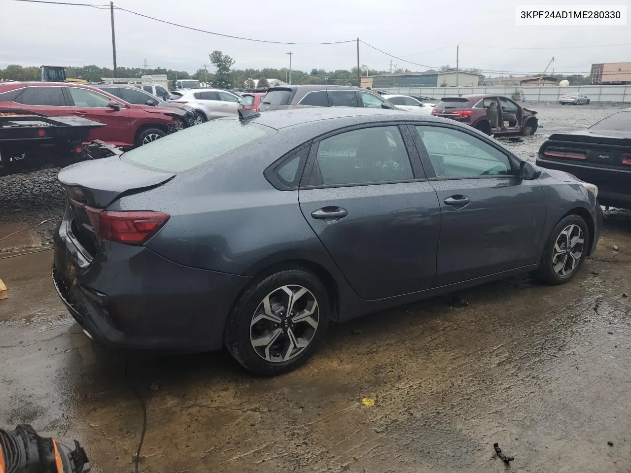 3KPF24AD1ME280330 2021 Kia Forte Fe