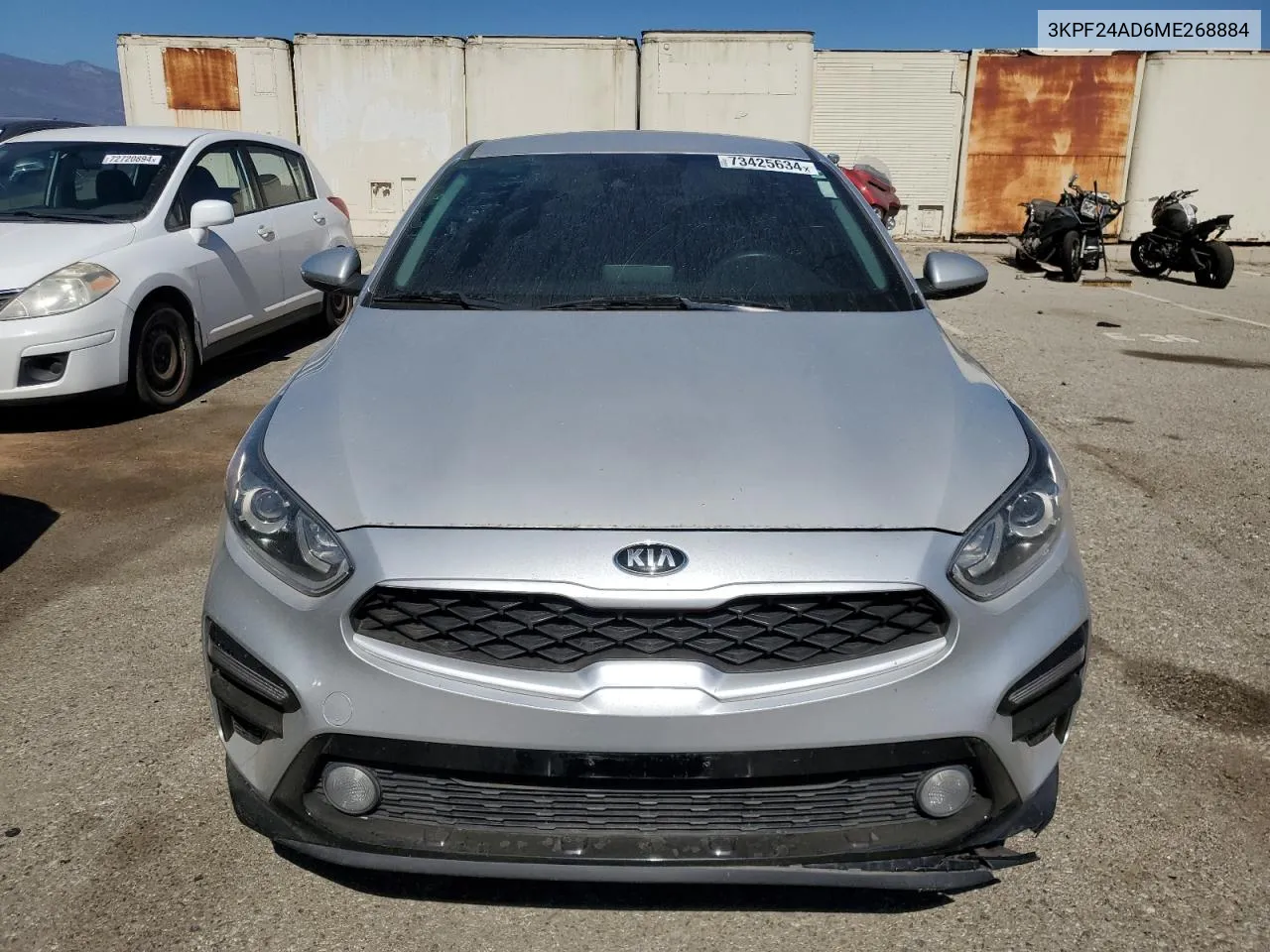 2021 Kia Forte Fe VIN: 3KPF24AD6ME268884 Lot: 73425634