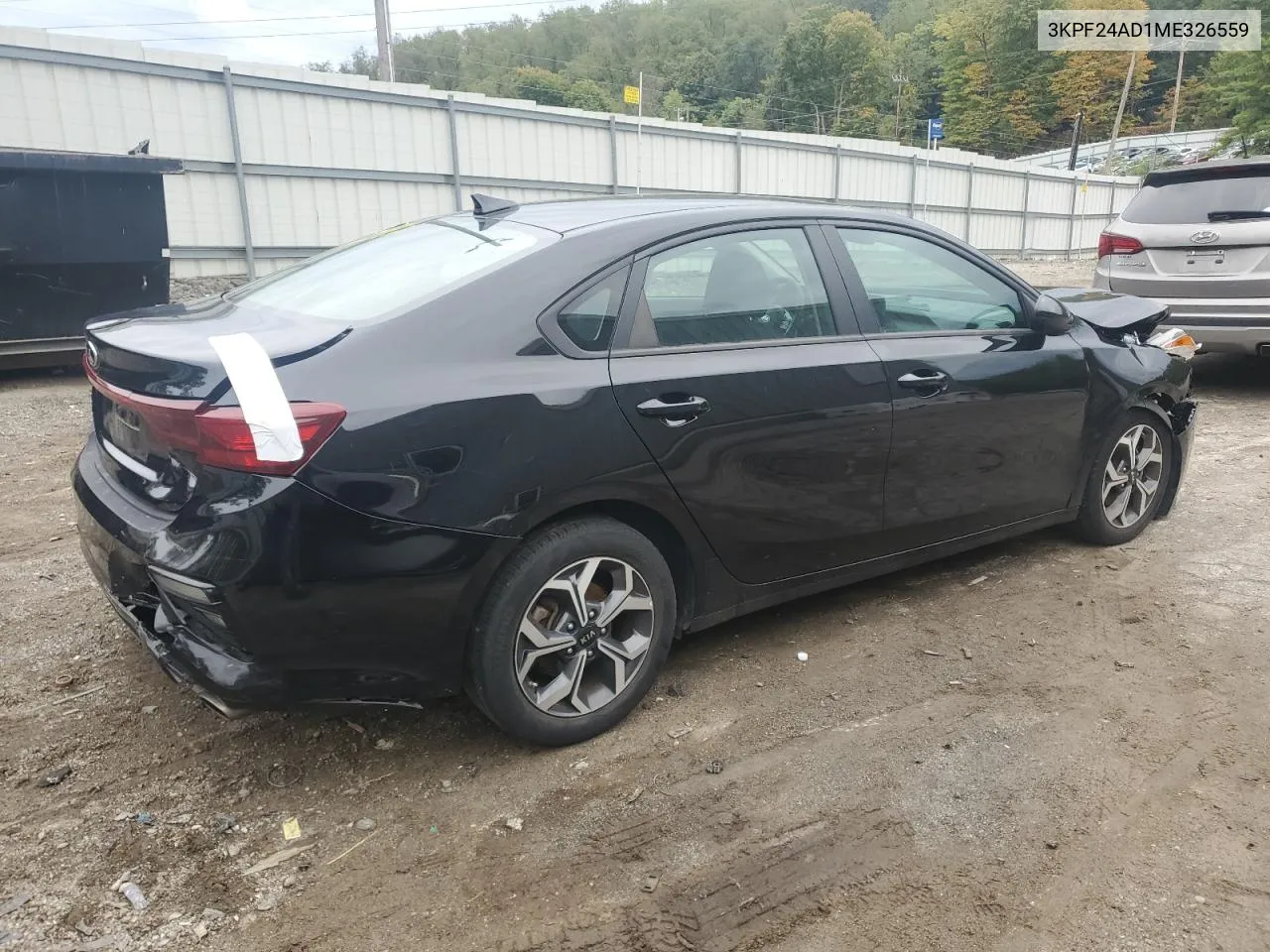 2021 Kia Forte Fe VIN: 3KPF24AD1ME326559 Lot: 73469214