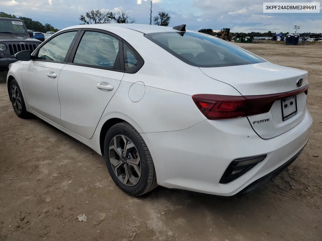 2021 Kia Forte Fe VIN: 3KPF24AD8ME389691 Lot: 73551274