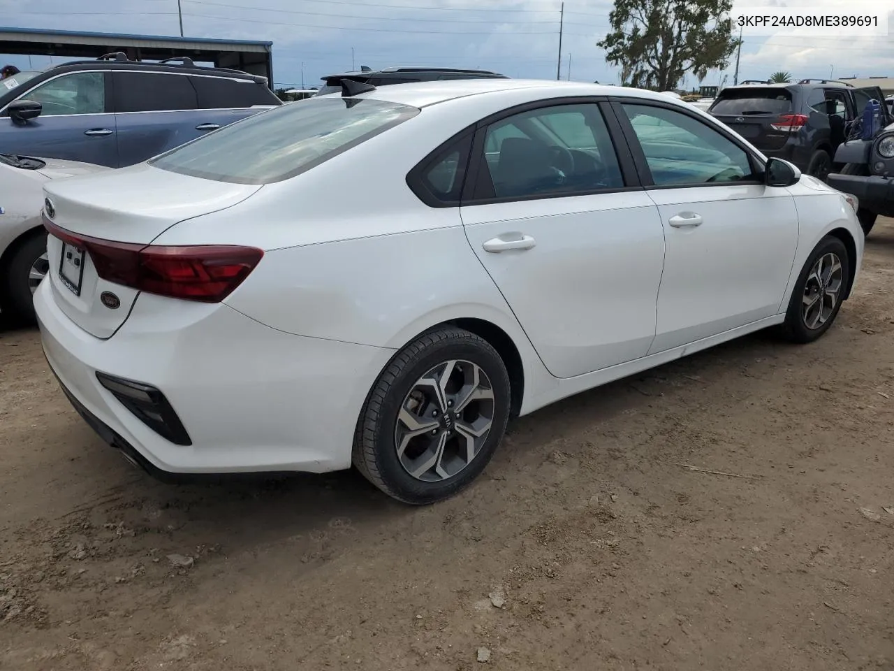 3KPF24AD8ME389691 2021 Kia Forte Fe