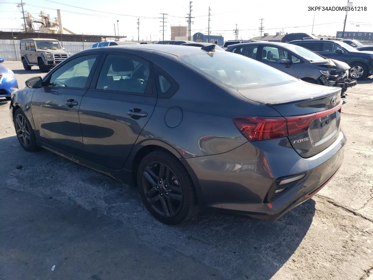 3KPF34AD0ME361218 2021 Kia Forte Gt Line