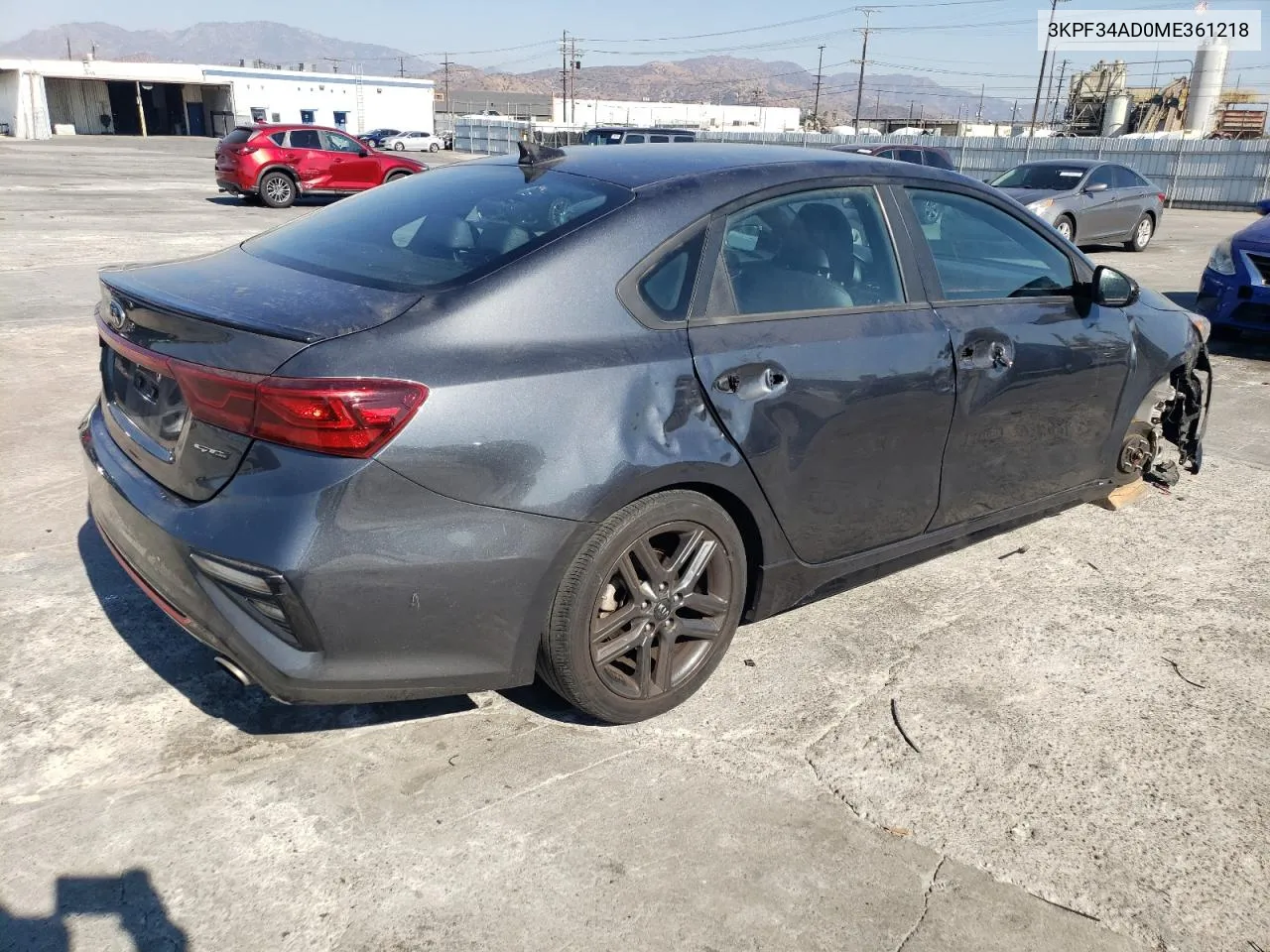 3KPF34AD0ME361218 2021 Kia Forte Gt Line