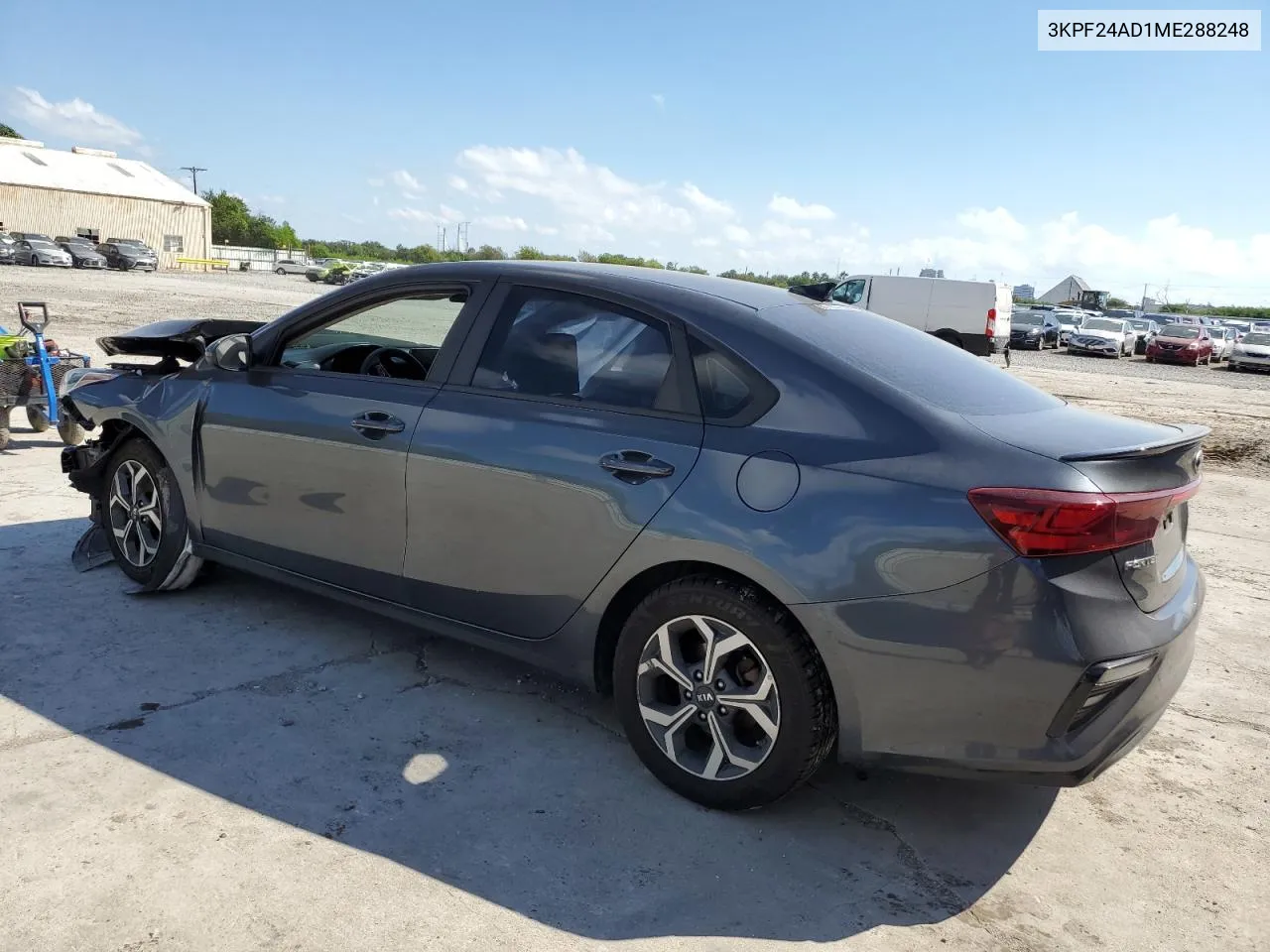 2021 Kia Forte Fe VIN: 3KPF24AD1ME288248 Lot: 73853174