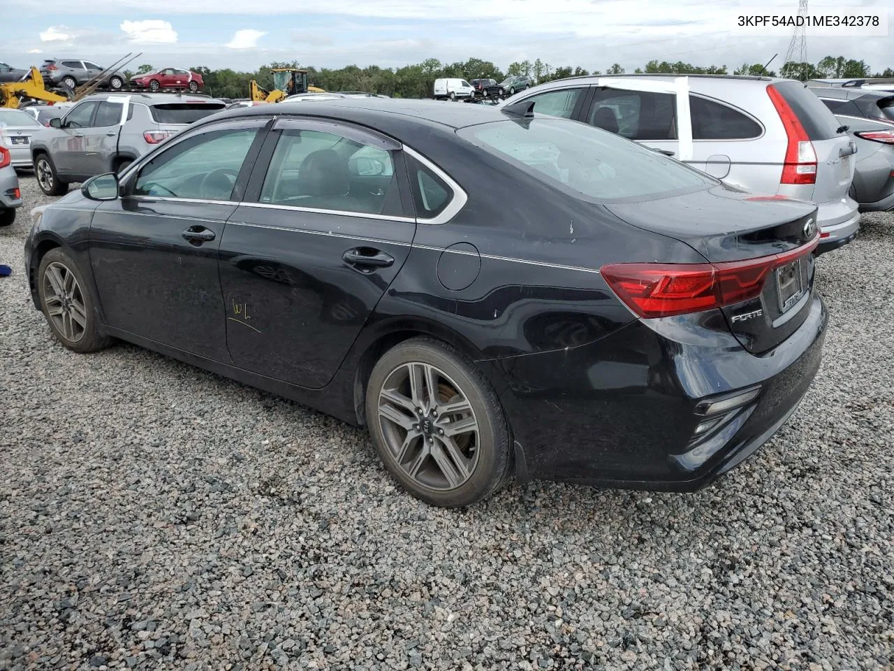 3KPF54AD1ME342378 2021 Kia Forte Ex