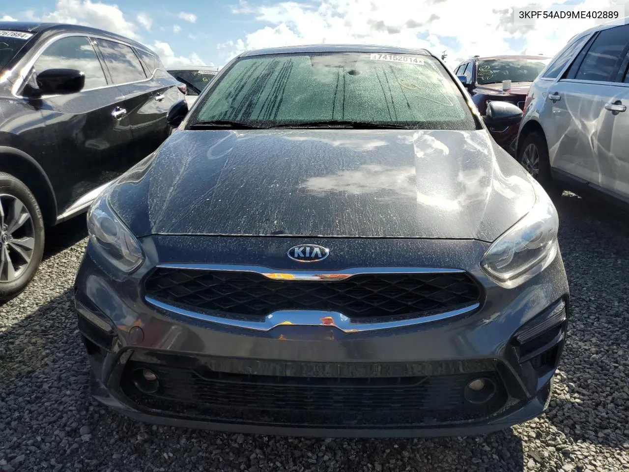 3KPF54AD9ME402889 2021 Kia Forte Ex