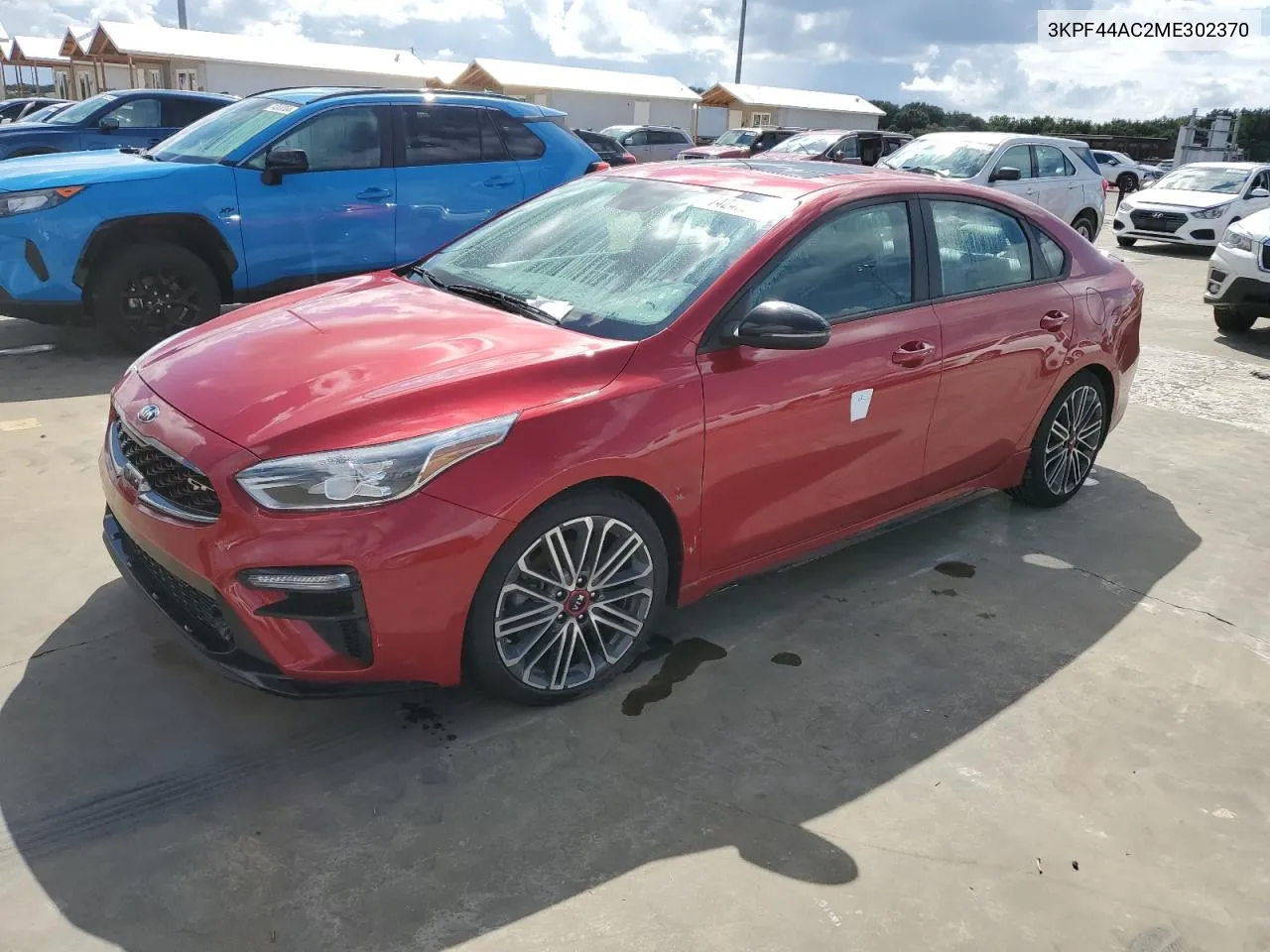 2021 Kia Forte Gt VIN: 3KPF44AC2ME302370 Lot: 74245224