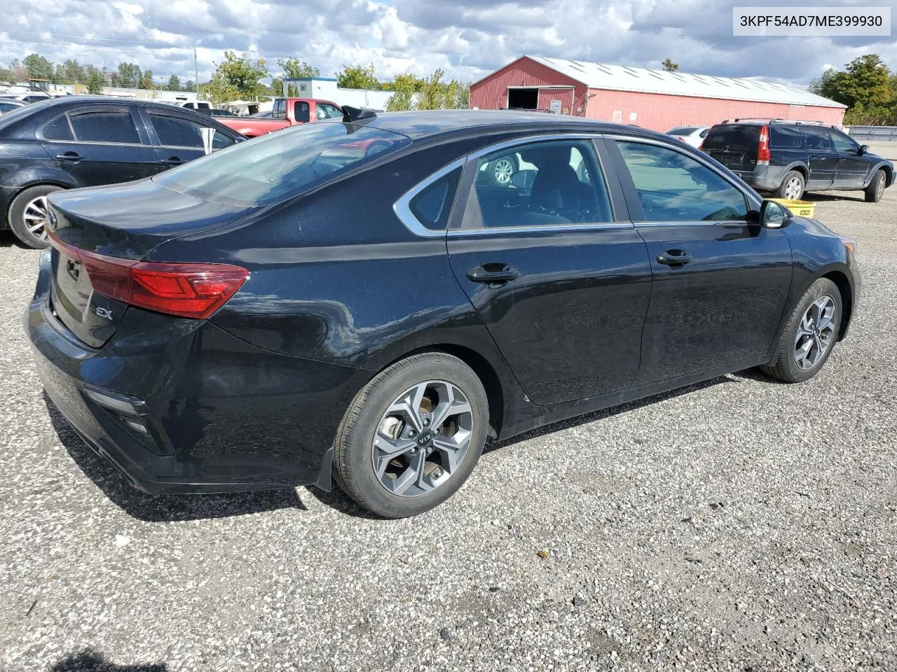 2021 Kia Forte Ex VIN: 3KPF54AD7ME399930 Lot: 74356904