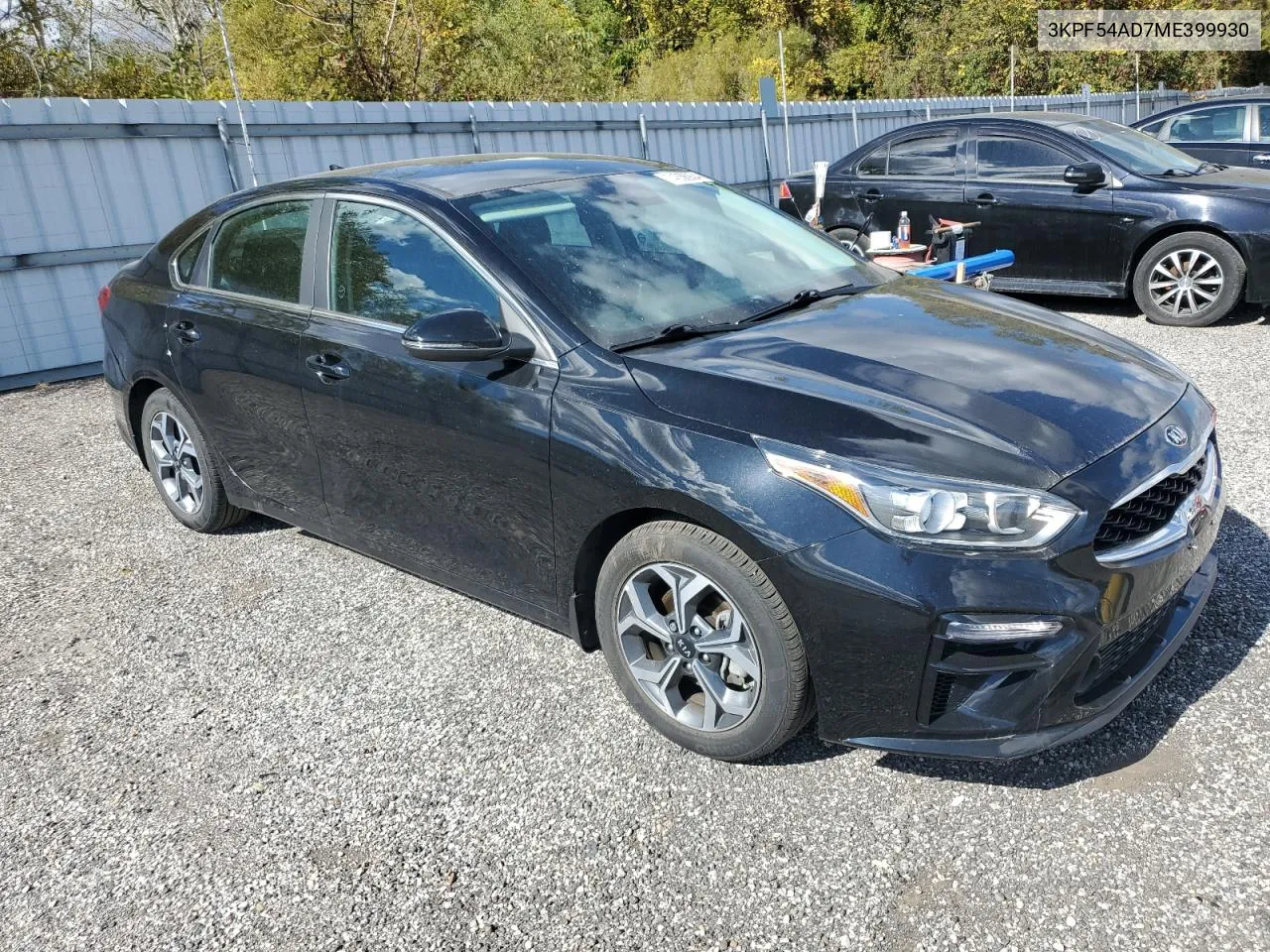 2021 Kia Forte Ex VIN: 3KPF54AD7ME399930 Lot: 74356904