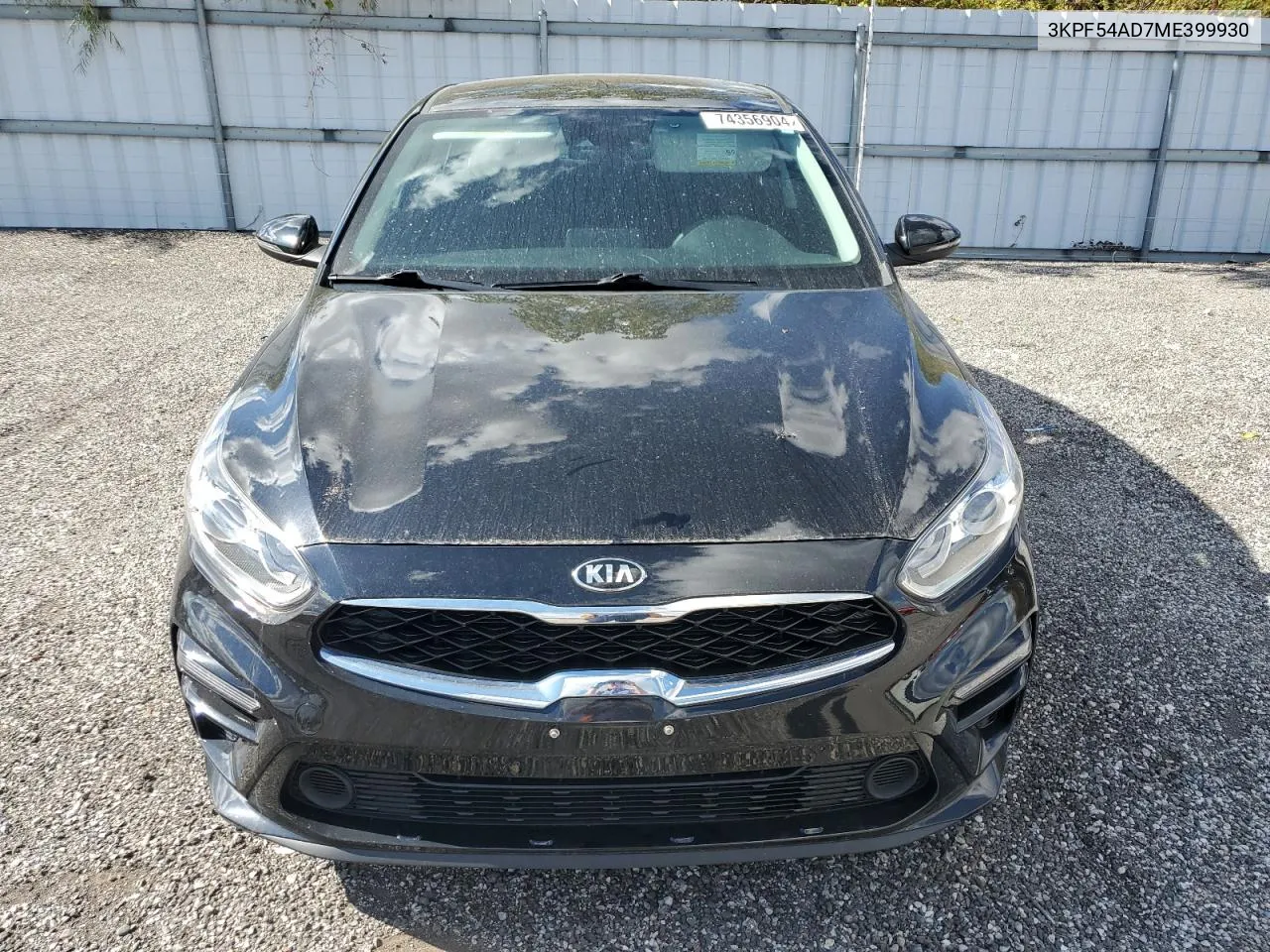 2021 Kia Forte Ex VIN: 3KPF54AD7ME399930 Lot: 74356904