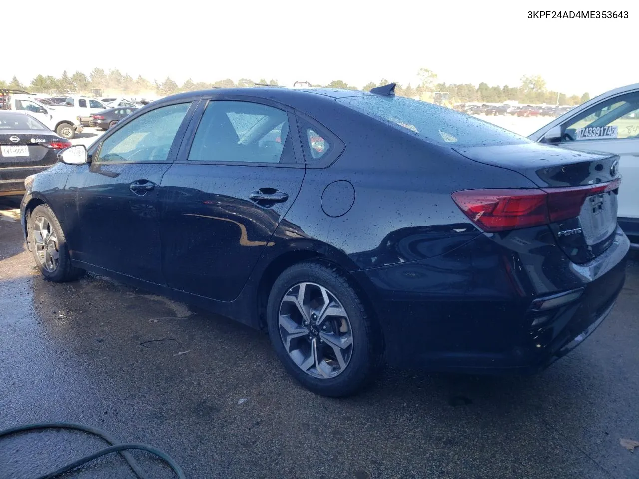 2021 Kia Forte Fe VIN: 3KPF24AD4ME353643 Lot: 74434084