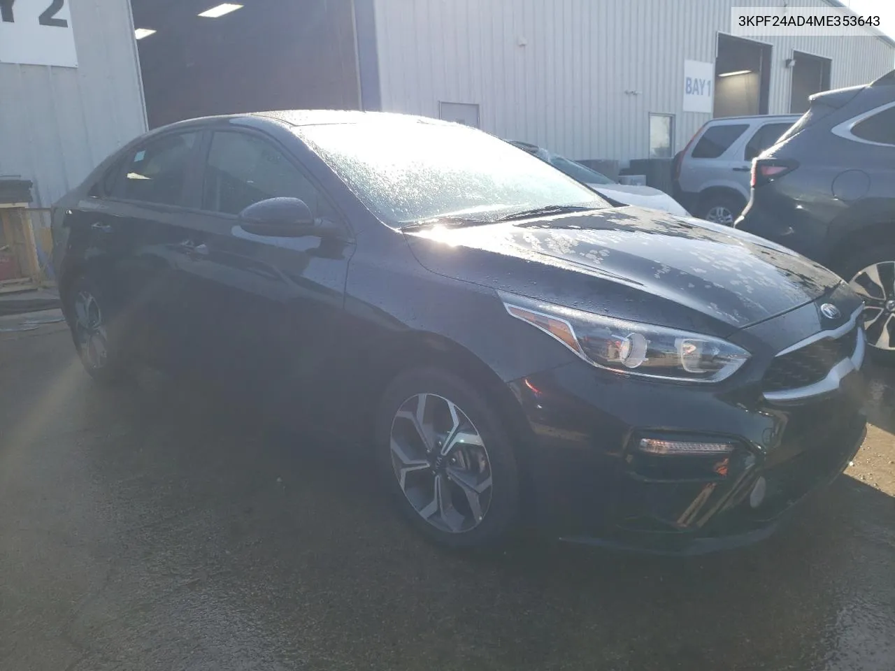 2021 Kia Forte Fe VIN: 3KPF24AD4ME353643 Lot: 74434084