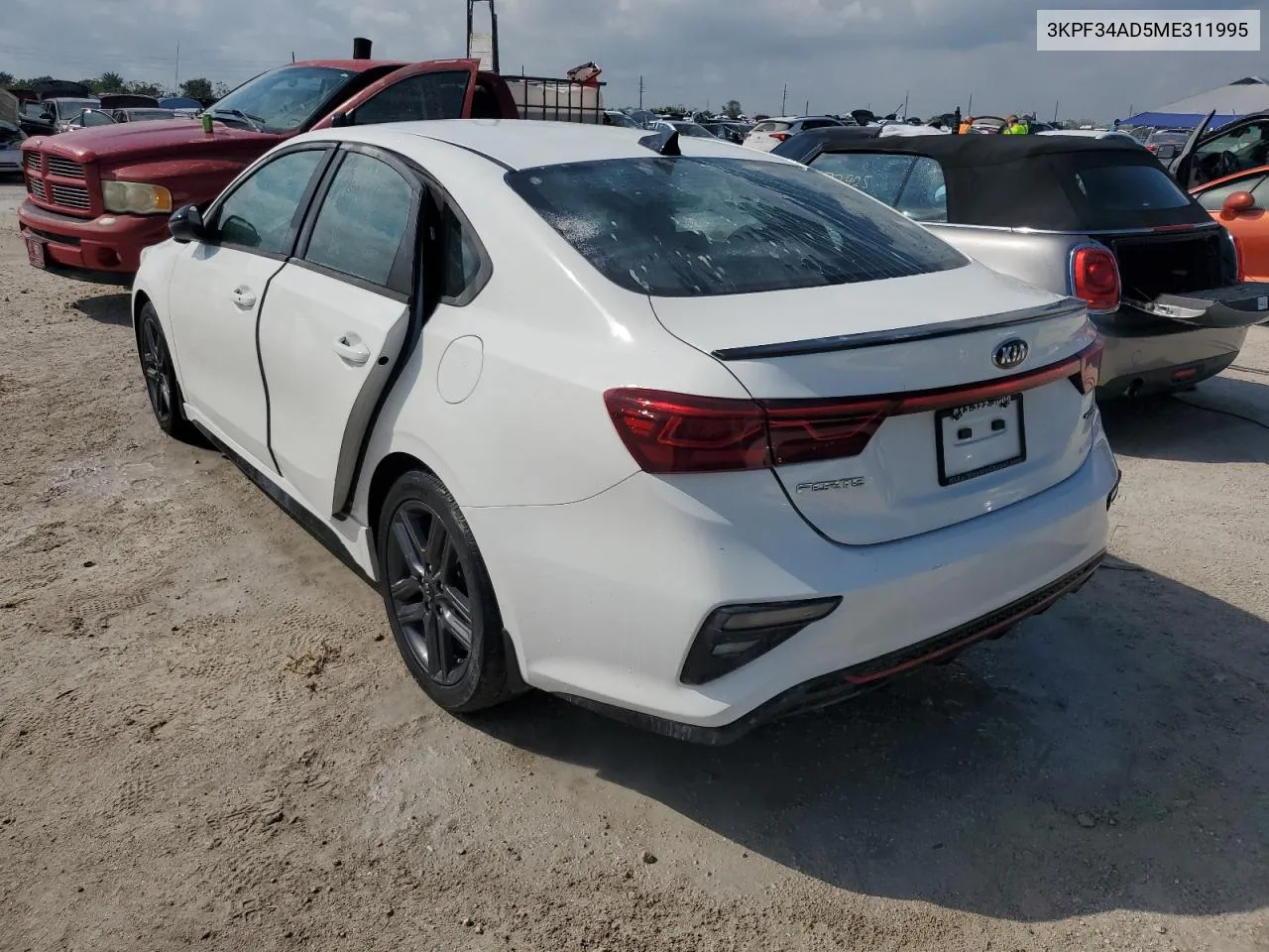 2021 Kia Forte Gt Line VIN: 3KPF34AD5ME311995 Lot: 74467284