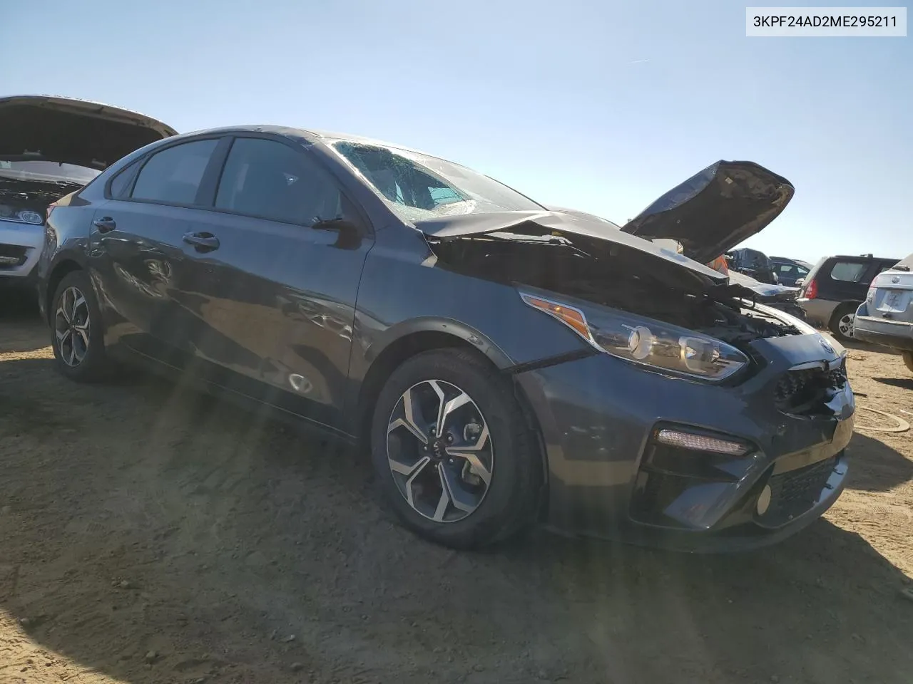 2021 Kia Forte Fe VIN: 3KPF24AD2ME295211 Lot: 74634634