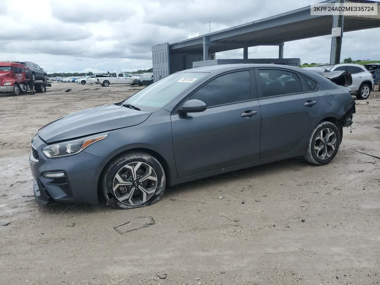 2021 Kia Forte Fe VIN: 3KPF24AD2ME335724 Lot: 74697504