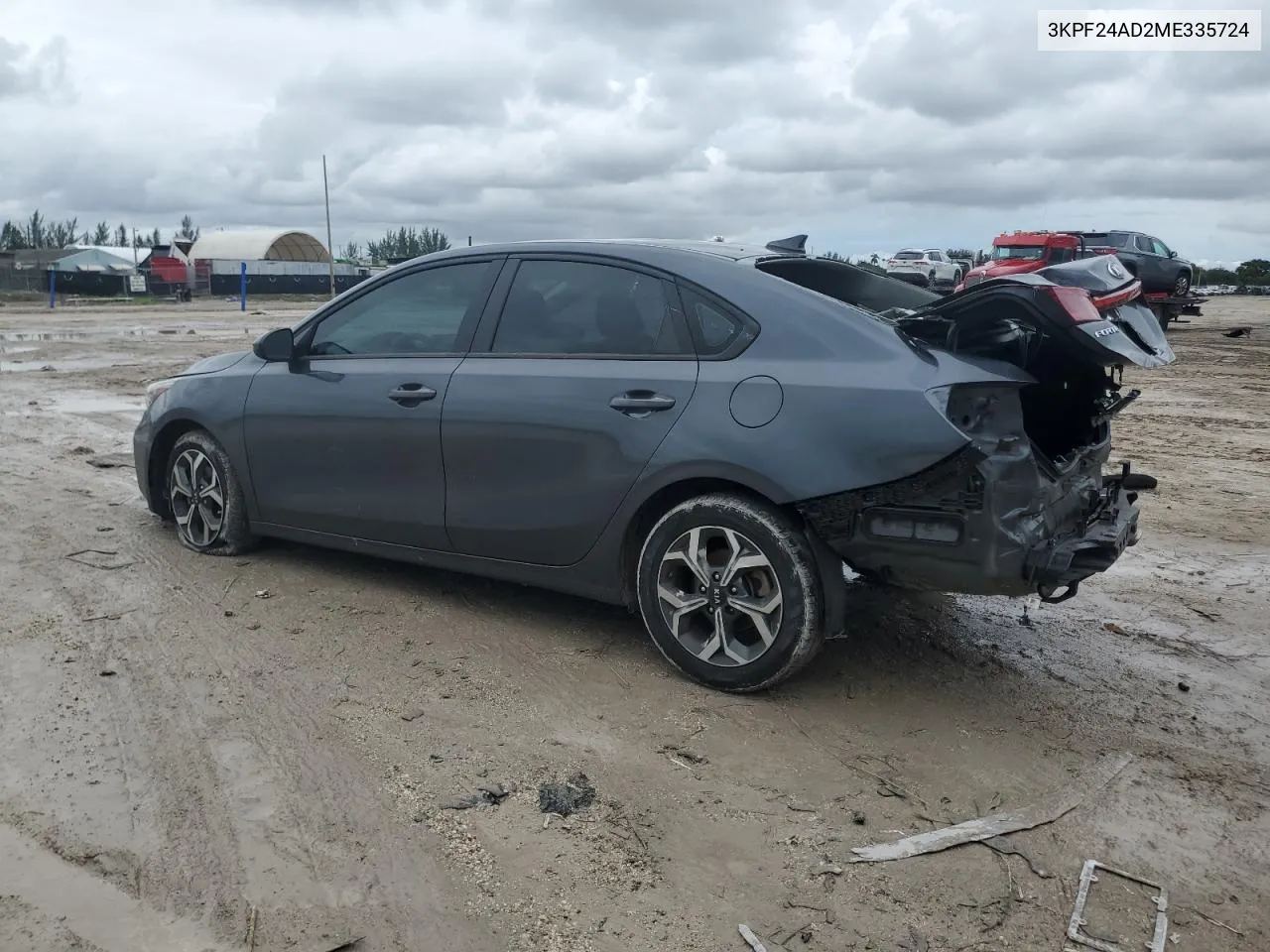 2021 Kia Forte Fe VIN: 3KPF24AD2ME335724 Lot: 74697504