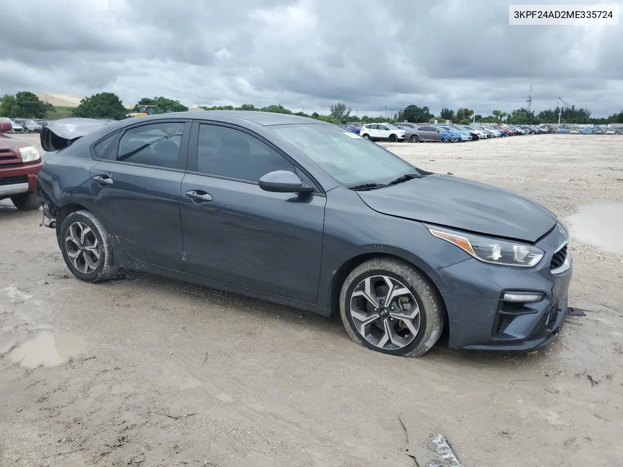 2021 Kia Forte Fe VIN: 3KPF24AD2ME335724 Lot: 74697504