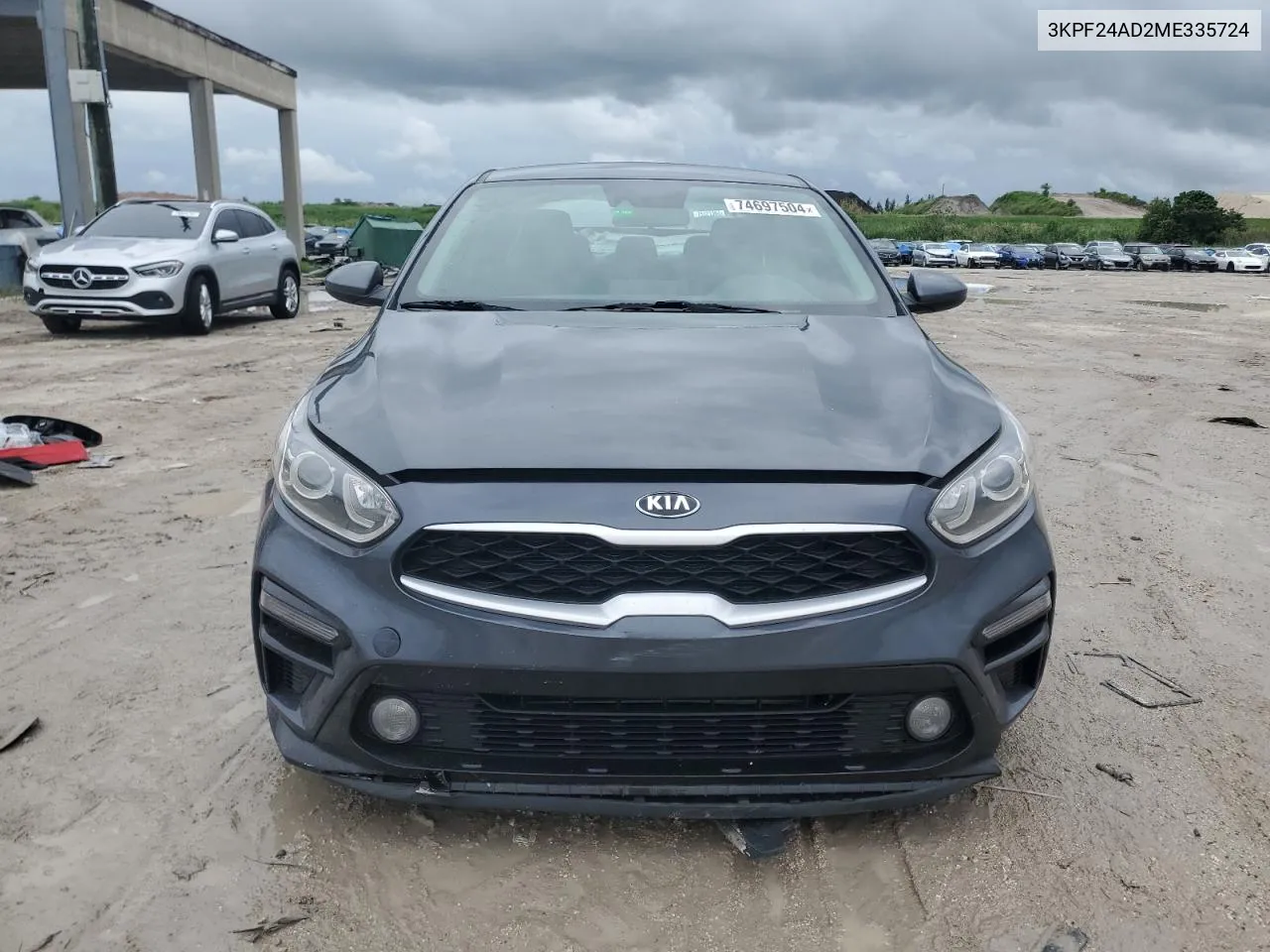 2021 Kia Forte Fe VIN: 3KPF24AD2ME335724 Lot: 74697504