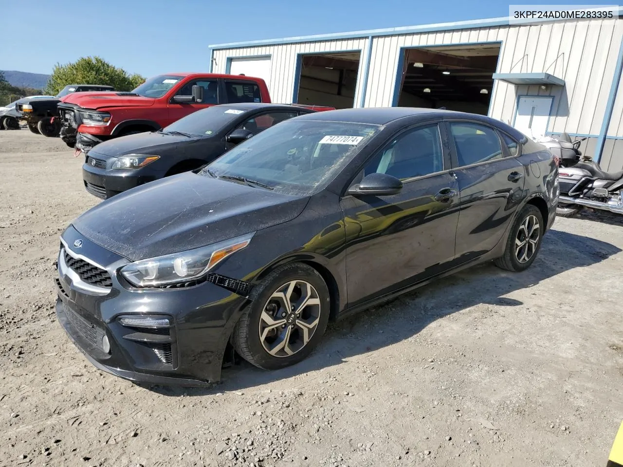 2021 Kia Forte Fe VIN: 3KPF24AD0ME283395 Lot: 74777074