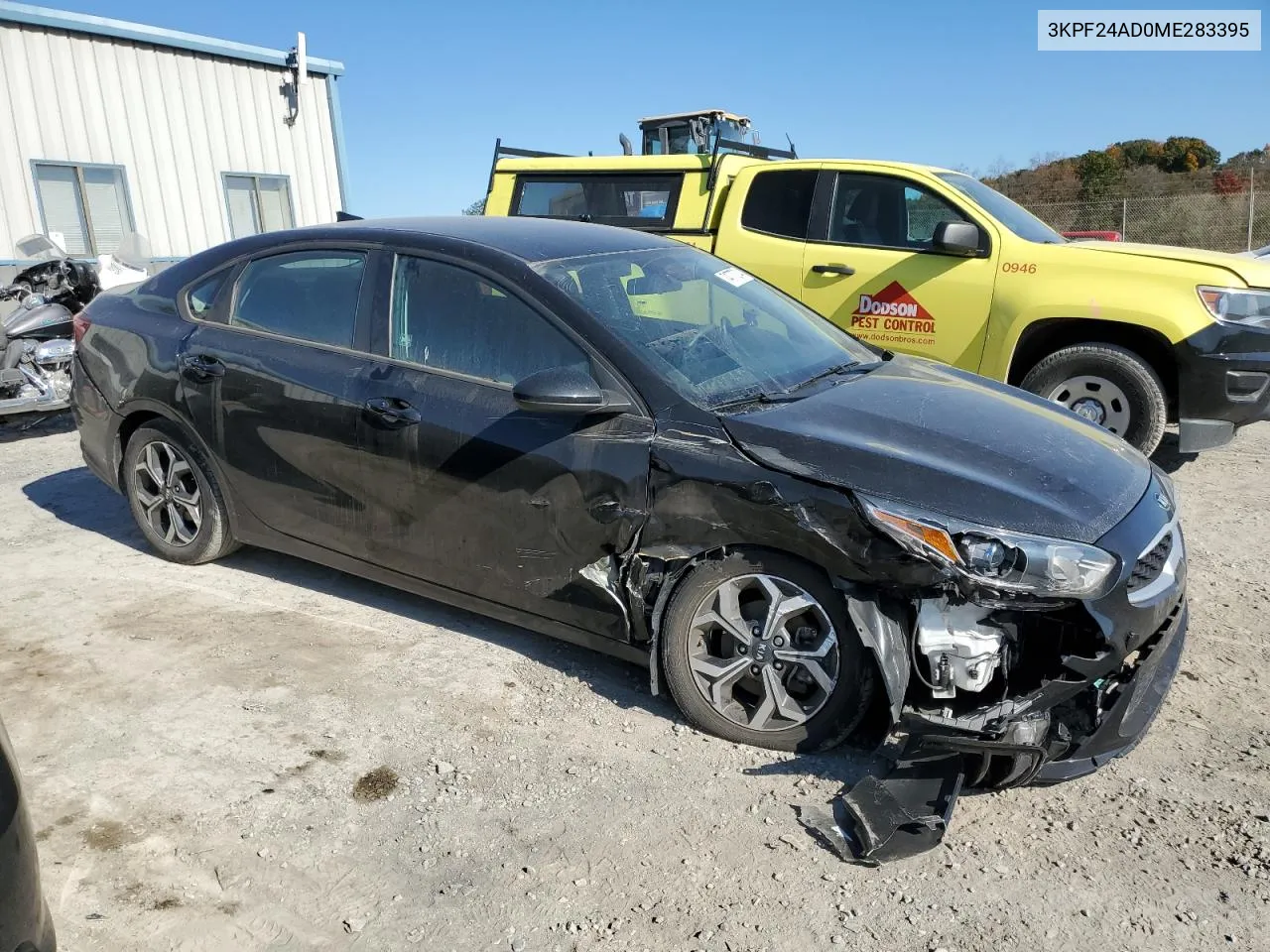 2021 Kia Forte Fe VIN: 3KPF24AD0ME283395 Lot: 74777074