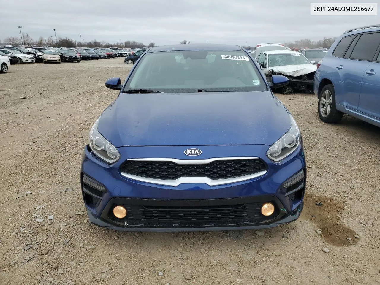 2021 Kia Forte Fe VIN: 3KPF24AD3ME286677 Lot: 74786734