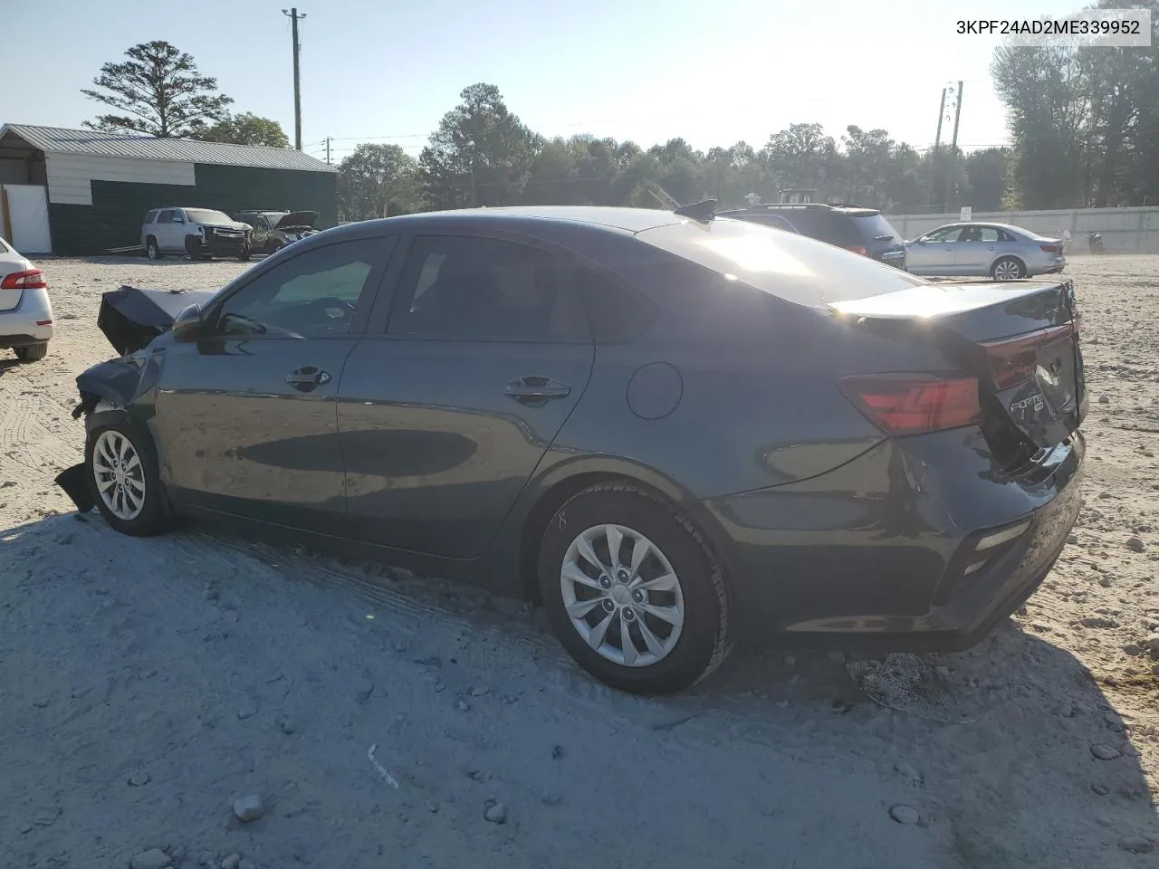 2021 Kia Forte Fe VIN: 3KPF24AD2ME339952 Lot: 74900844