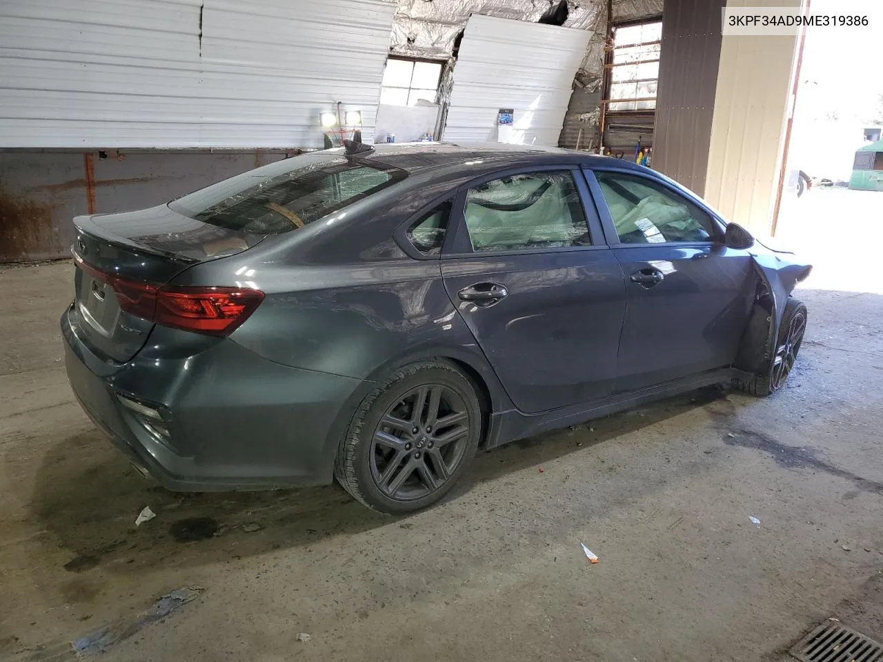 2021 Kia Forte Gt Line VIN: 3KPF34AD9ME319386 Lot: 74967464