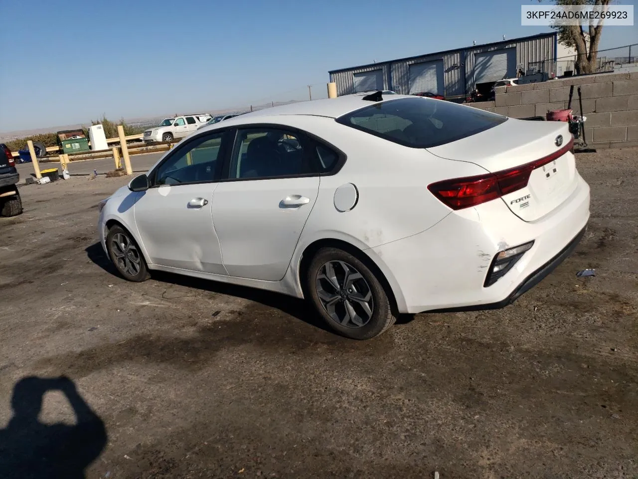 3KPF24AD6ME269923 2021 Kia Forte Fe