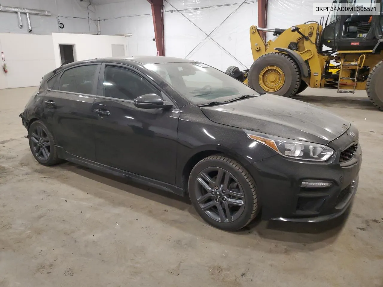 2021 Kia Forte Gt Line VIN: 3KPF34AD0ME305571 Lot: 75244114