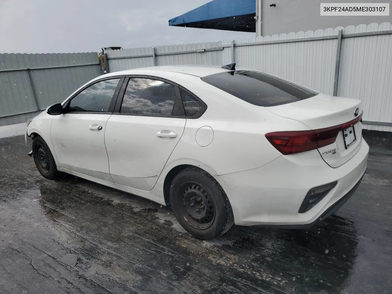 2021 Kia Forte Fe VIN: 3KPF24AD5ME303107 Lot: 75298044