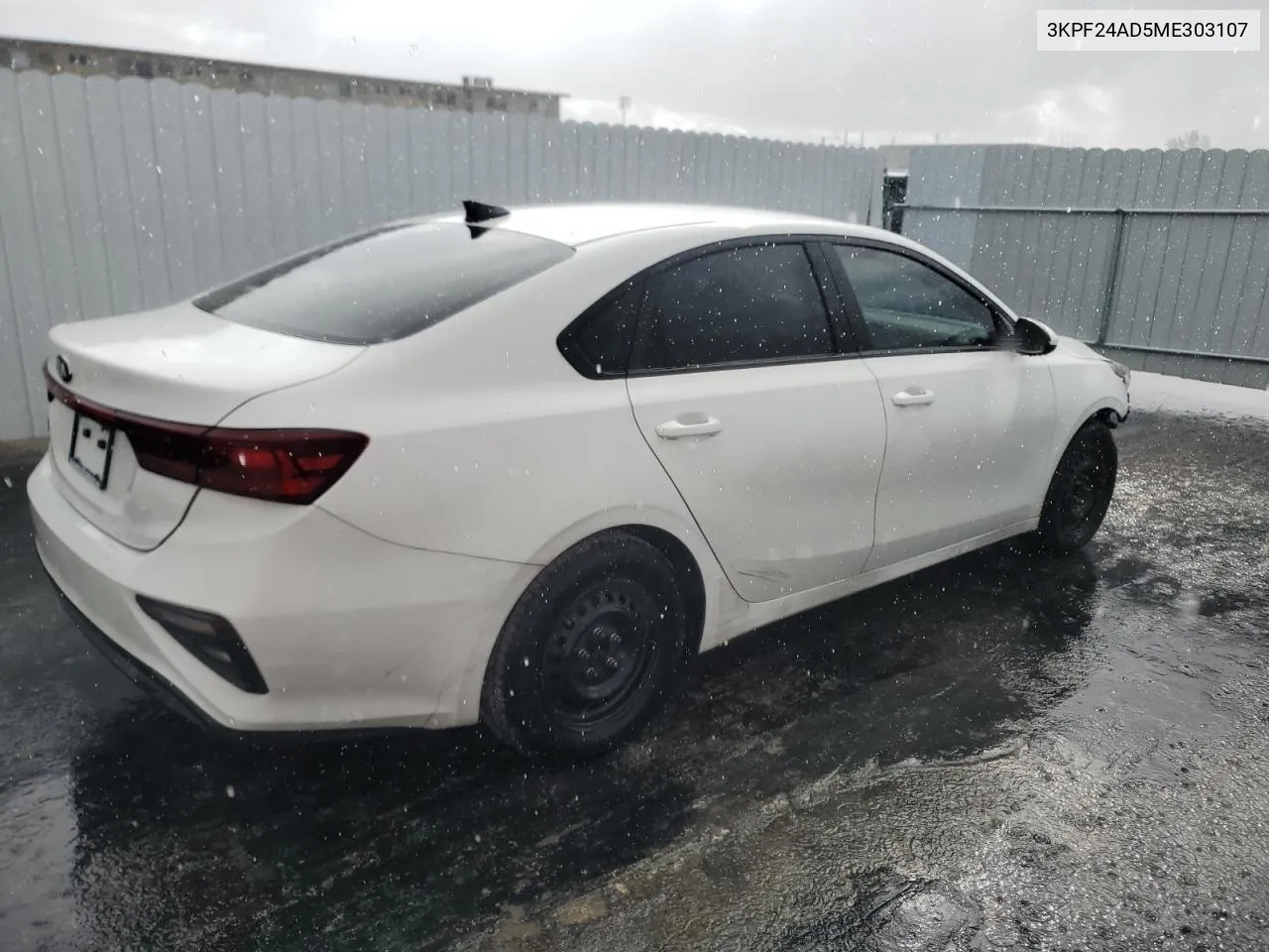 2021 Kia Forte Fe VIN: 3KPF24AD5ME303107 Lot: 75298044