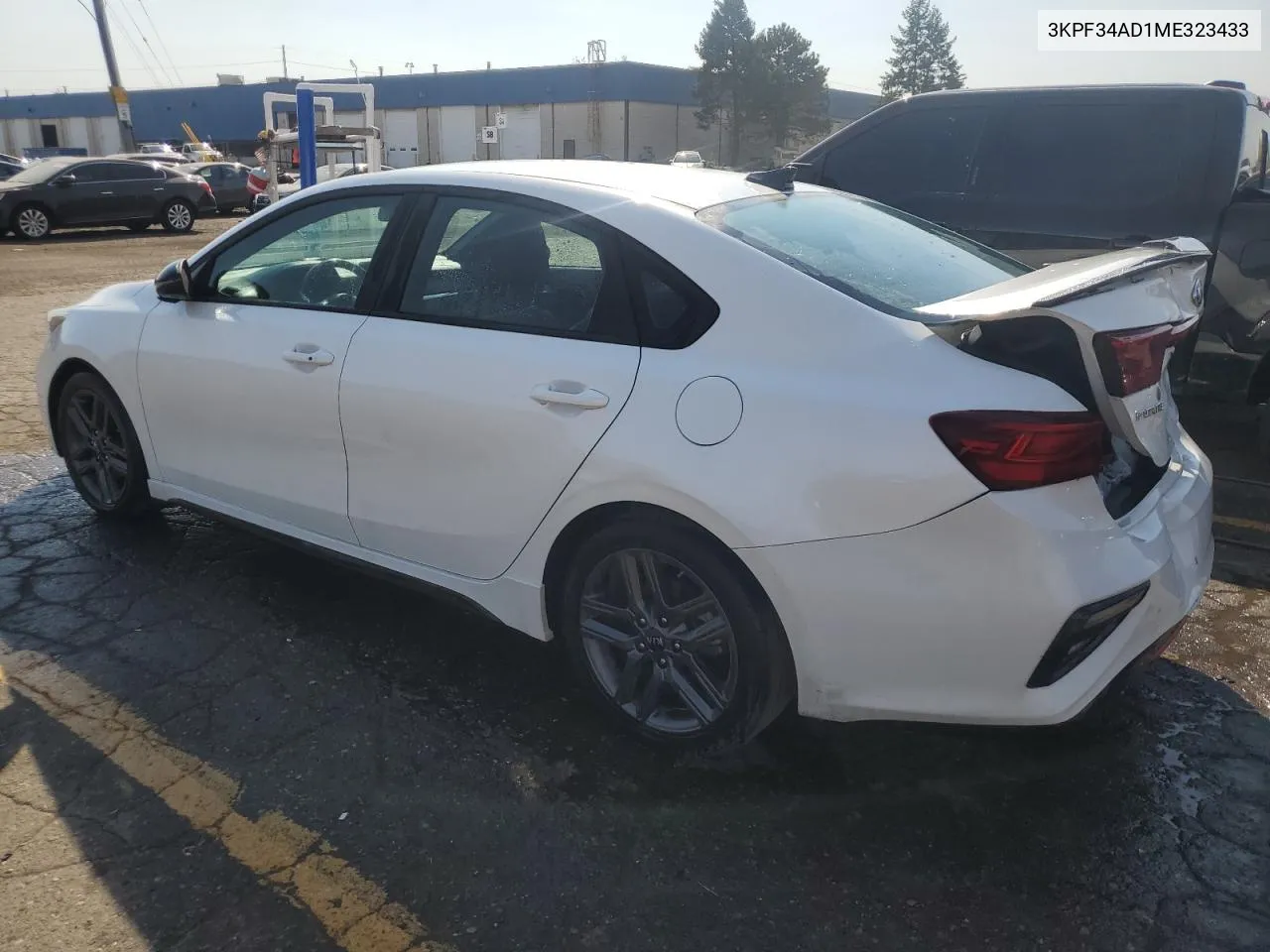 3KPF34AD1ME323433 2021 Kia Forte Gt Line