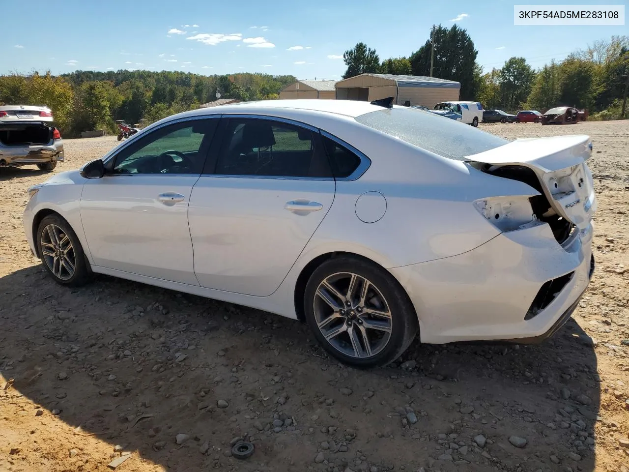 2021 Kia Forte Ex VIN: 3KPF54AD5ME283108 Lot: 75510714