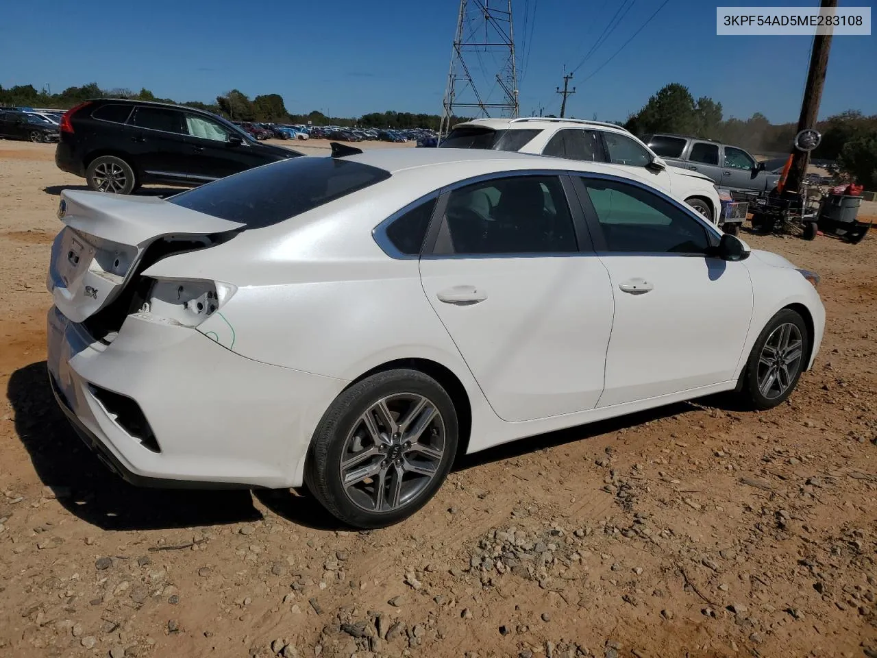 2021 Kia Forte Ex VIN: 3KPF54AD5ME283108 Lot: 75510714