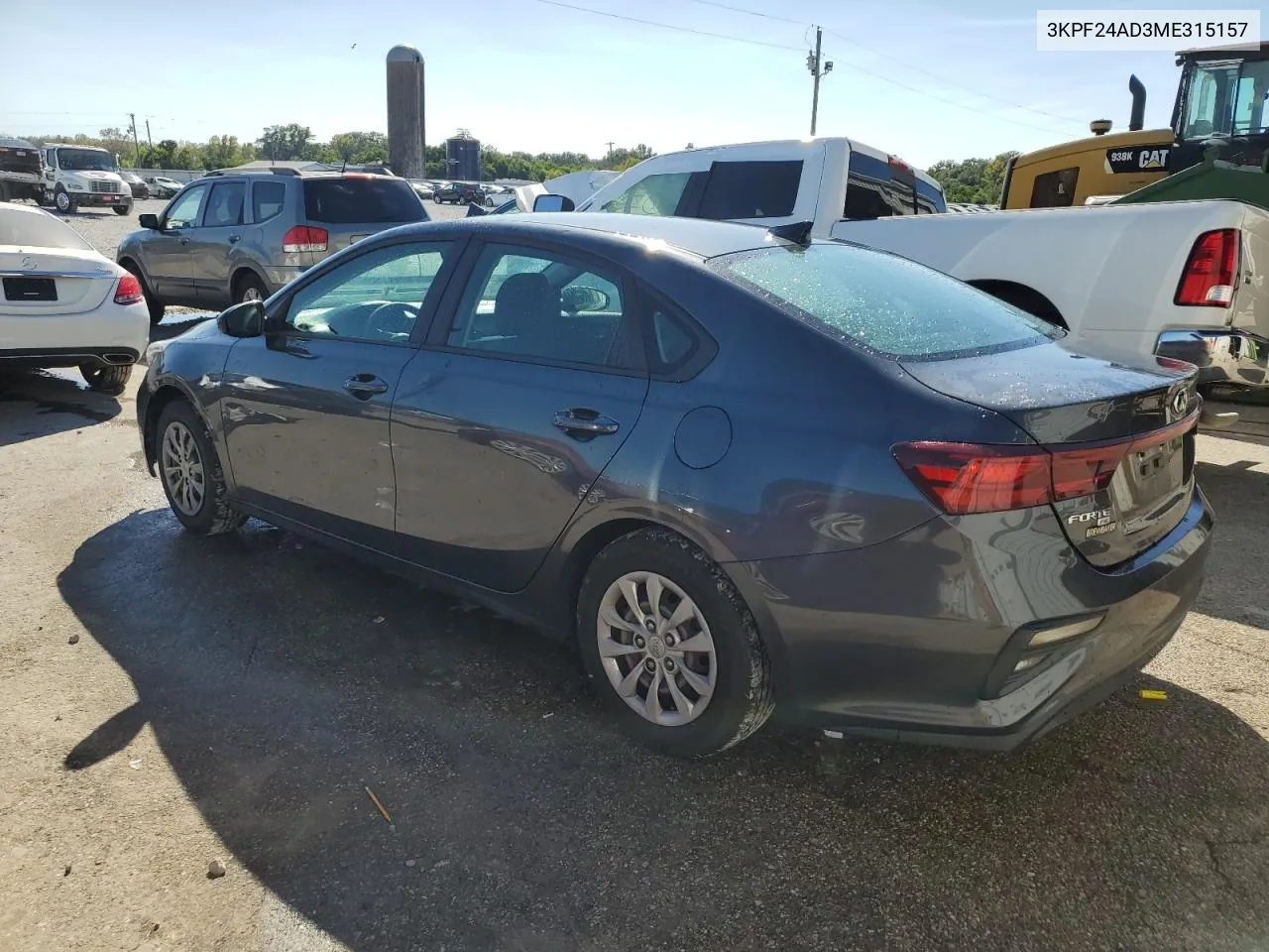 2021 Kia Forte Fe VIN: 3KPF24AD3ME315157 Lot: 75666314