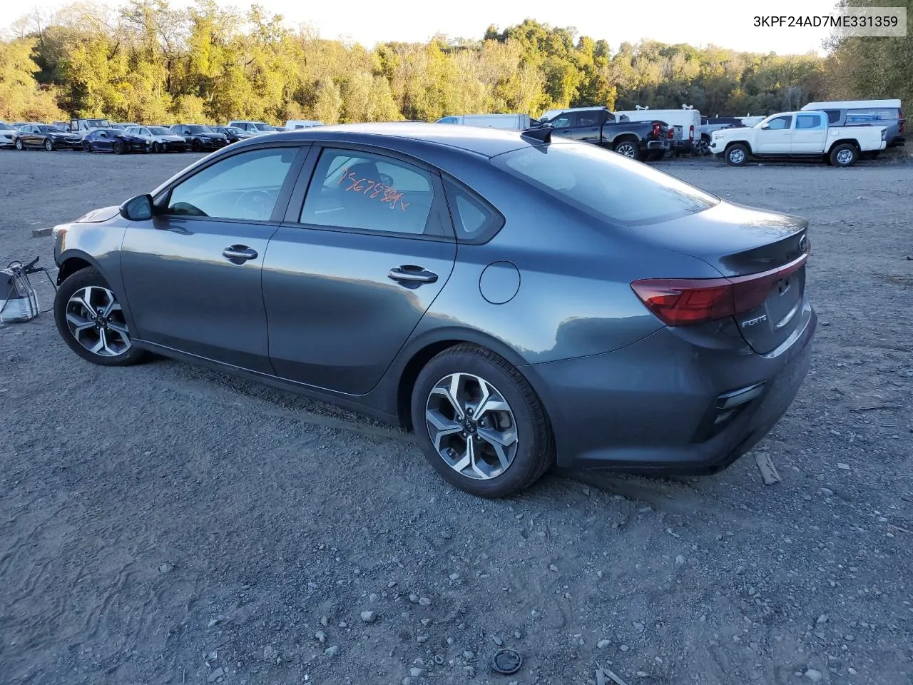 2021 Kia Forte Fe VIN: 3KPF24AD7ME331359 Lot: 75678384