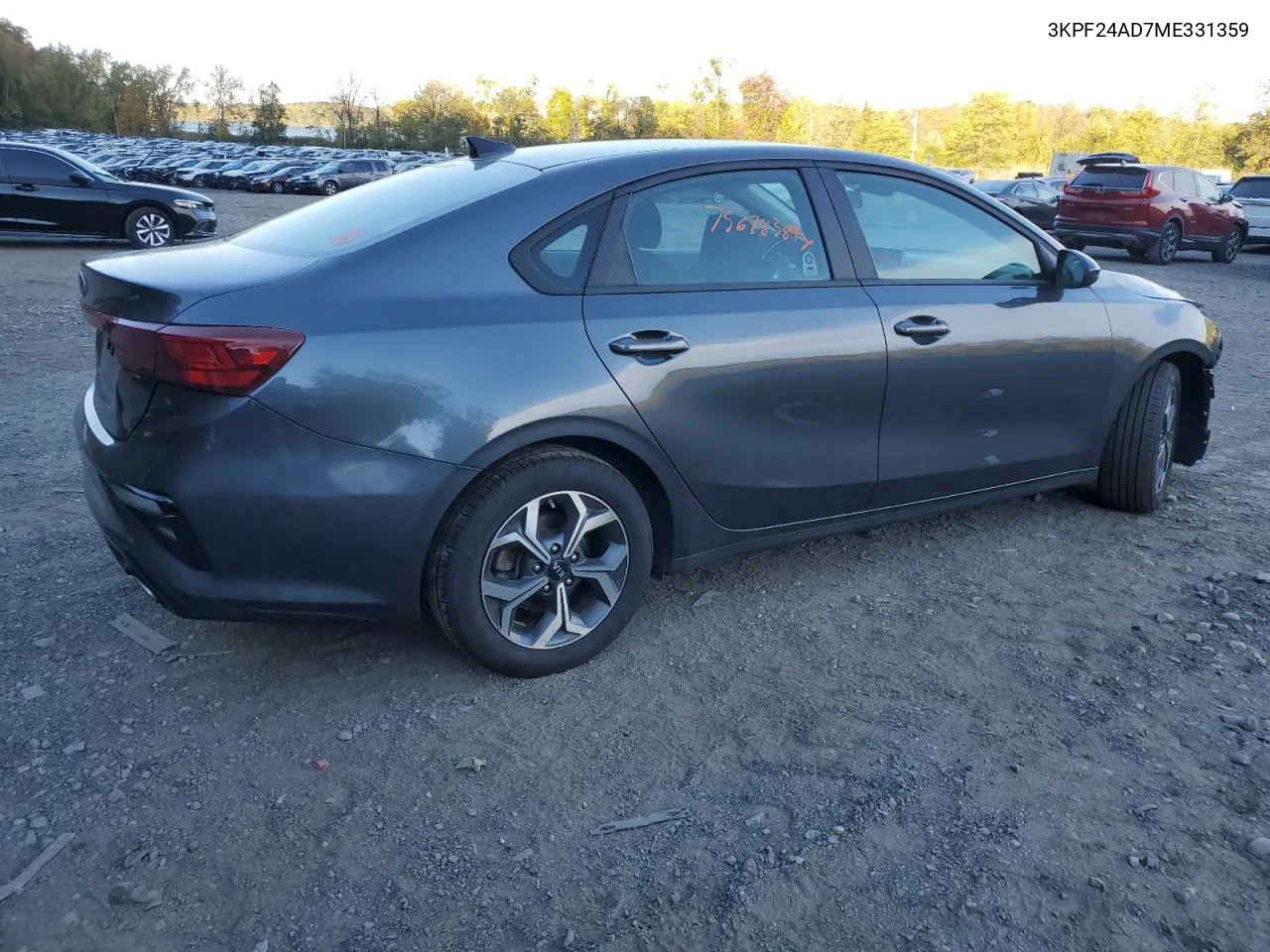 2021 Kia Forte Fe VIN: 3KPF24AD7ME331359 Lot: 75678384