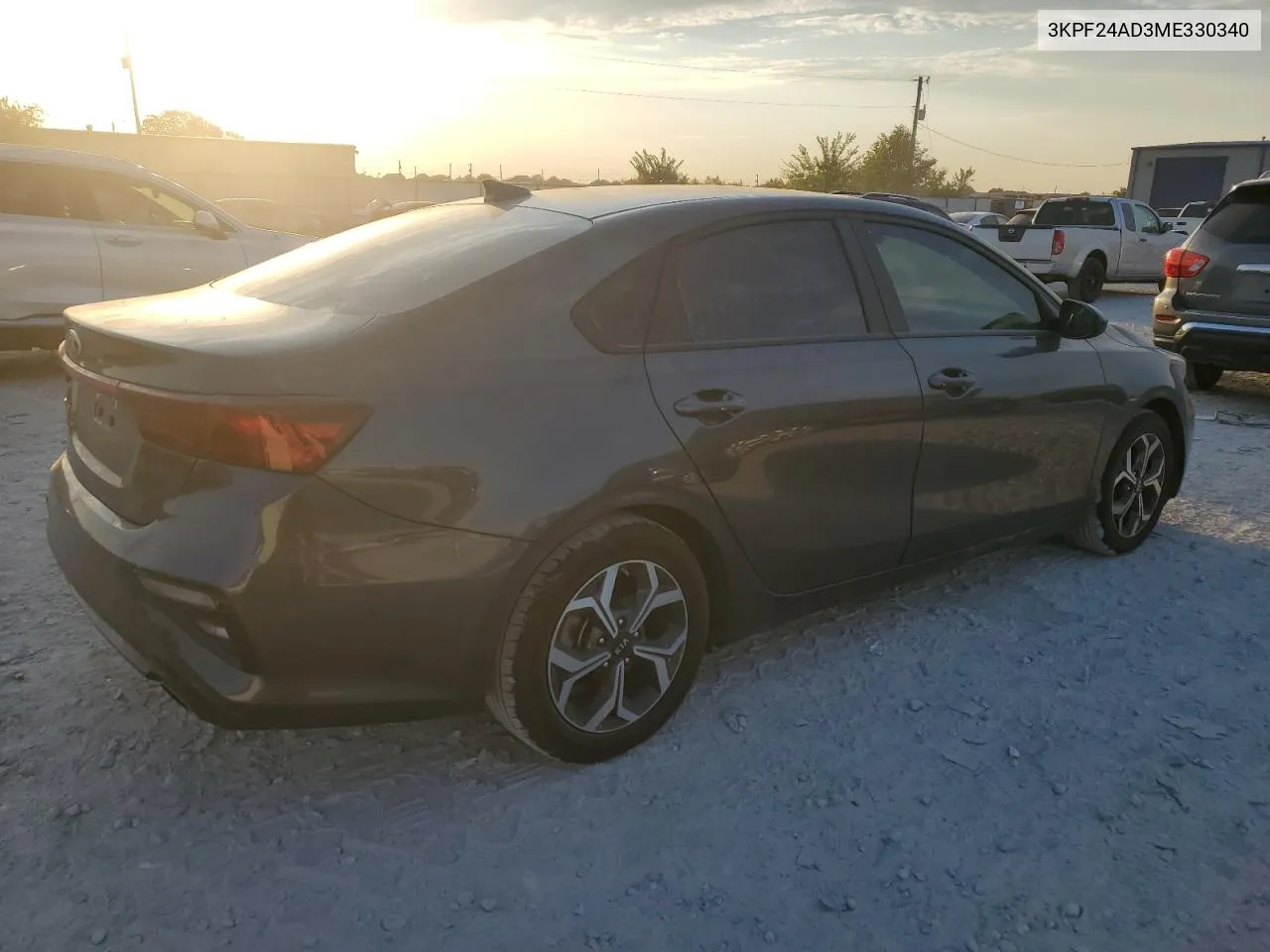 2021 Kia Forte Fe VIN: 3KPF24AD3ME330340 Lot: 75685514