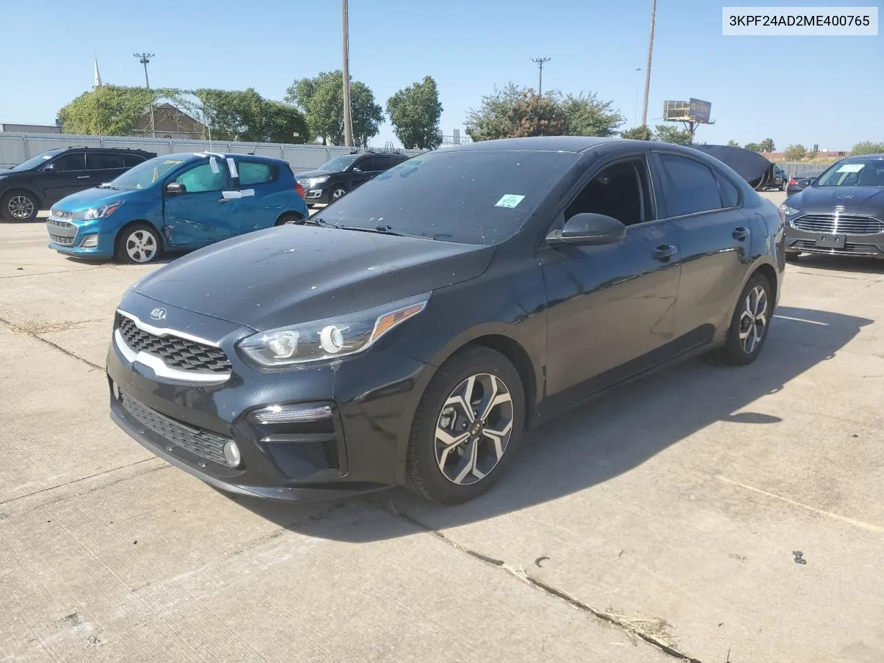 2021 Kia Forte Fe VIN: 3KPF24AD2ME400765 Lot: 75822964